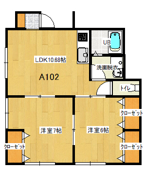 成島アパートA102